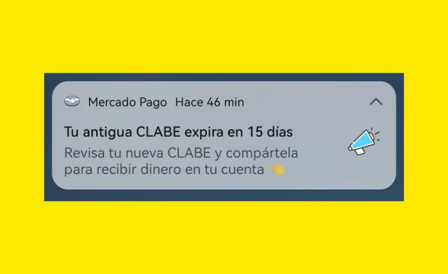 Cambio de Clabe STP de Mercado Pago
