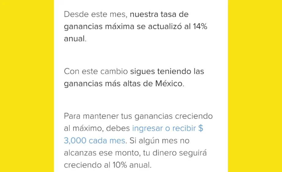 Condiciones de la tasa del 14% de mercado pago Condiciones de la tasa del 14% de mercado pago