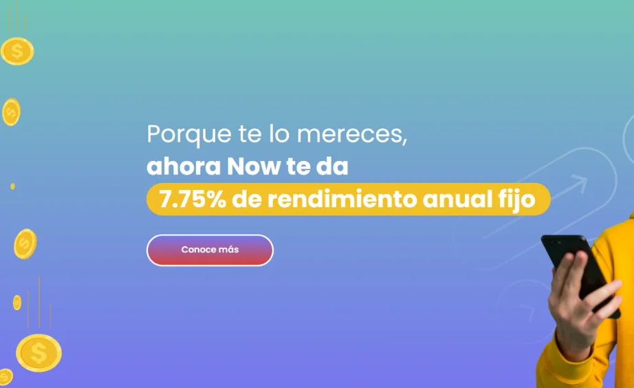 Now Bank de INVEX baja sus rendimientos: nueva tasa de 7.75% anual Now Bank de INVEX baja sus rendimientos: nueva tasa de 7.75% anual