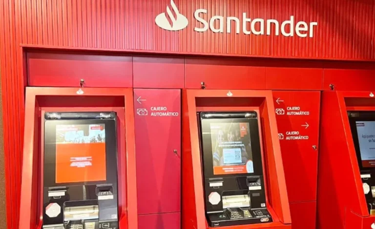 SANTANDER lanza retiros sin contacto NFC en cajeros automáticos