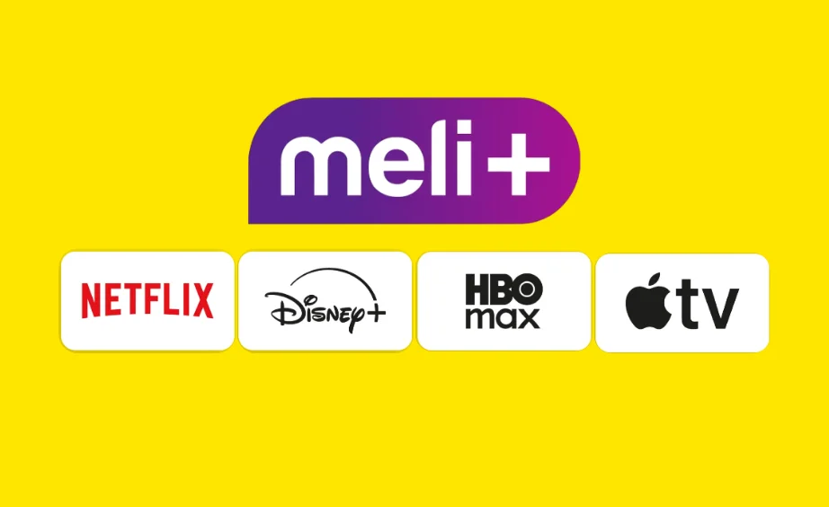 Mercado Libre lanza Meli+ Mega: cuatro plataformas de streaming por $399 mensuales con precio promocional de lanzamiento