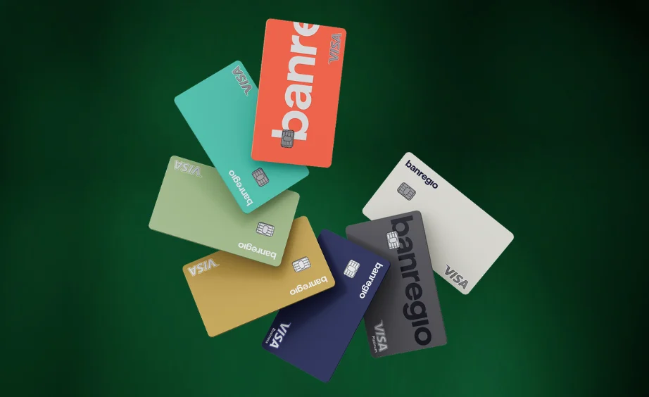 Nuevos diseños de las tarjetas de crédito Banregio