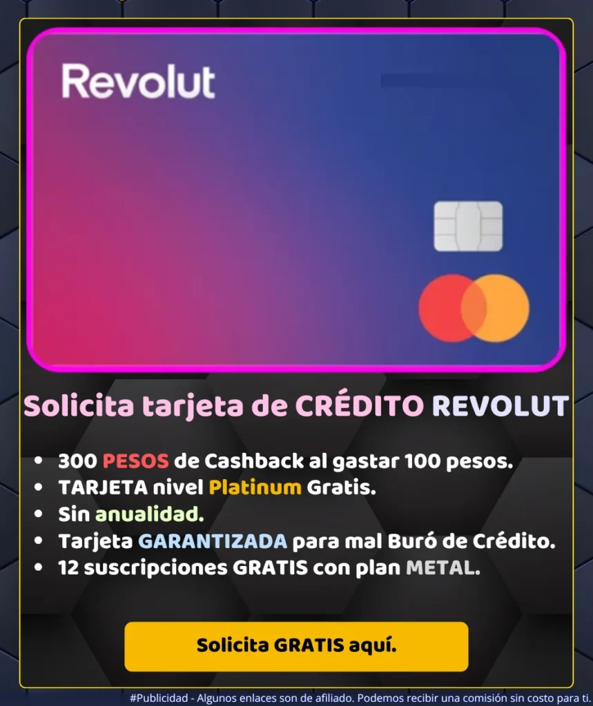 Referidos Tarjeta de crédito Revolut (1)